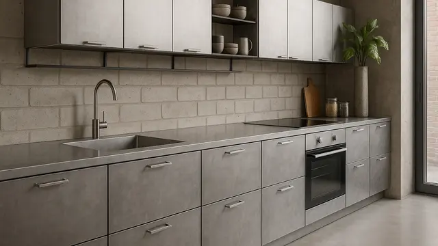 Model Cabinet Dapur Ramah Lingkungan/ Ilustrasi ChatGPT