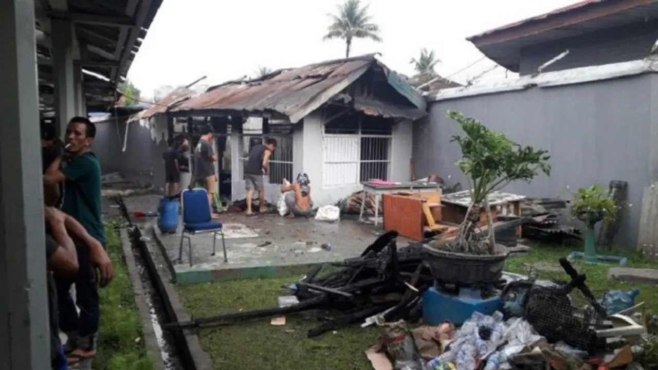 Lapas Jambi rusuh