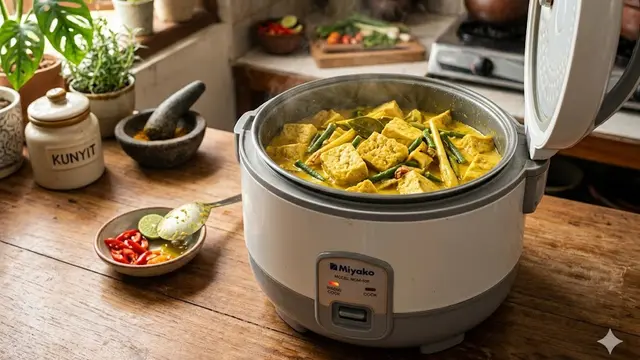 Cara Membuat Gulai Tahu Pakai Magic Com