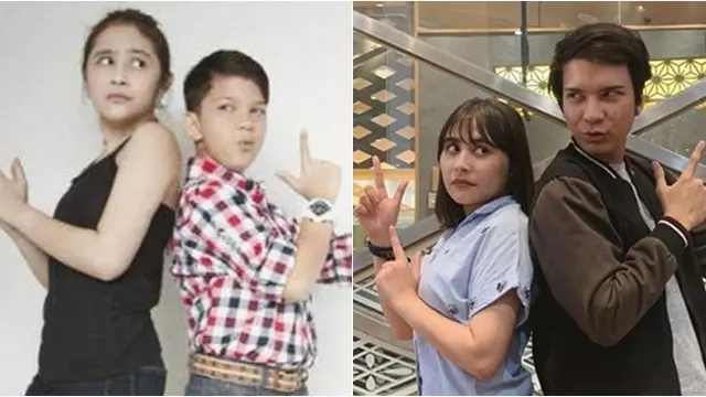 8 Potret Pose Artis saat Remake Foto Lawas, Gayanya Mirip Banget