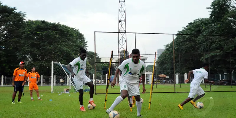 Jelang Laga Pembuka ISL 2015, Persipura Berlatih di Jakarta