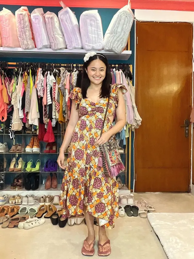 Inspirasi outfit liburan ke Bali ala Marshanda. [Foto: Instagram/marshanda99]
