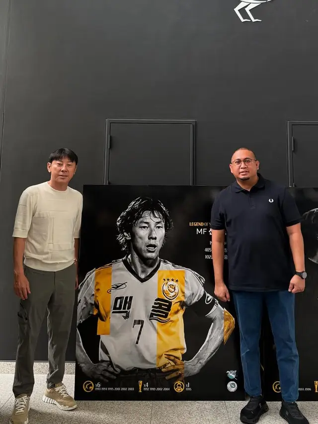 Andre Rosiade dan Shin Tae-yong.