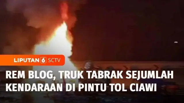 Kecelakaan maut terjadi di gerbang tol Ciawi, Bogor, Jawa Barat, Selasa tengah malam. Kecelakaan akibat sebuah truk mengalami rem blong, akibatnya delapan orang dilaporkan meninggal dunia.