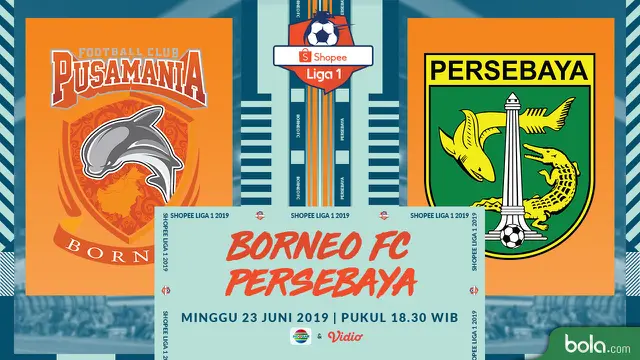 Pusamania Borneo FC Vs Persebaya Surabaya