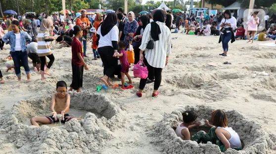 Hari Terakhir Gratis, Pengunjung Ancol Tembus 78 Ribu