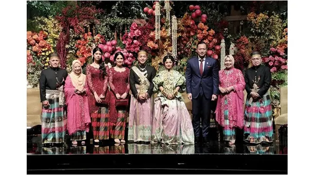 6 Potret Annisa Pohan dan AHY di Rangkaian Pernikahan Rasyid Rajasa, Tampil Elegan