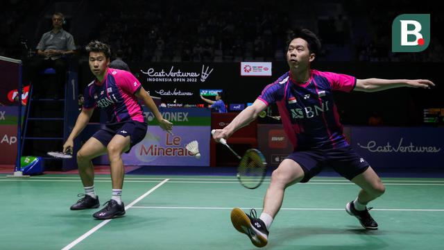 East Ventures Indonesia Open 2022: Marcus Fernaldi Gideon/Kevin Sanjaya Sukamuljo