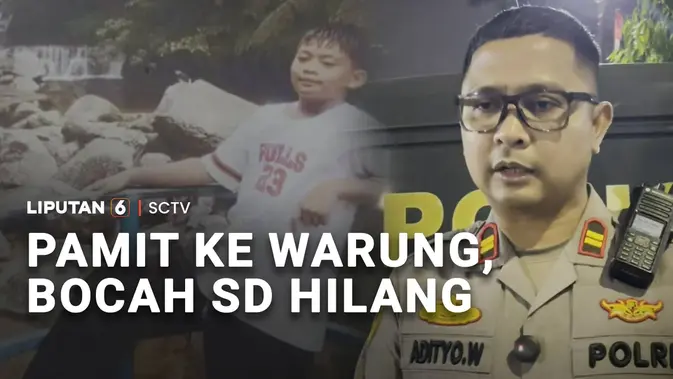 Pamit ke Warung, Bocah SD Hilang