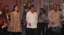 Wakil Presiden Jusuf Kalla saat tiba di acara pembukaan rapat koordinasi Badan Nasional Penanggulangan Bencana (BNPB), Jakarta, Selasa (10/3/2015). (Liputan6.com/Herman Zakharia)