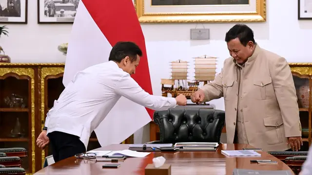 Pertemuan 4 Mata Presiden Prabowo Subianto dan Menkes Budi Gunadi Sadikin