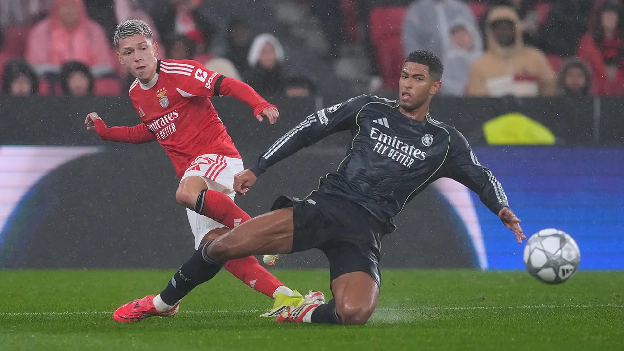 benfica vs real madrid liga champions jude bellingham