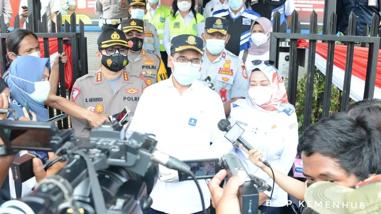 Menteri Perhubungan (Menhub) Budi Karya Sumadi