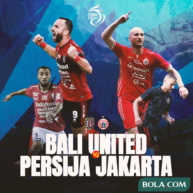 Liga 1 - Duel Antarlini - Bali United Vs Persija Jakarta