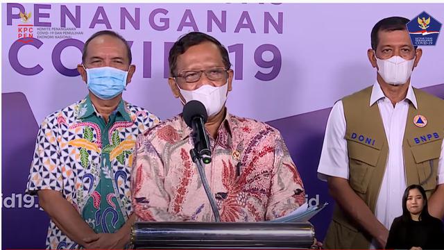 Menko Polhukam, Mahfud Md, Corona, COVID-19, Virus Corona, Corona COVID-19, Rizieq Shihab, Ketua FPI Rizieq Shihab