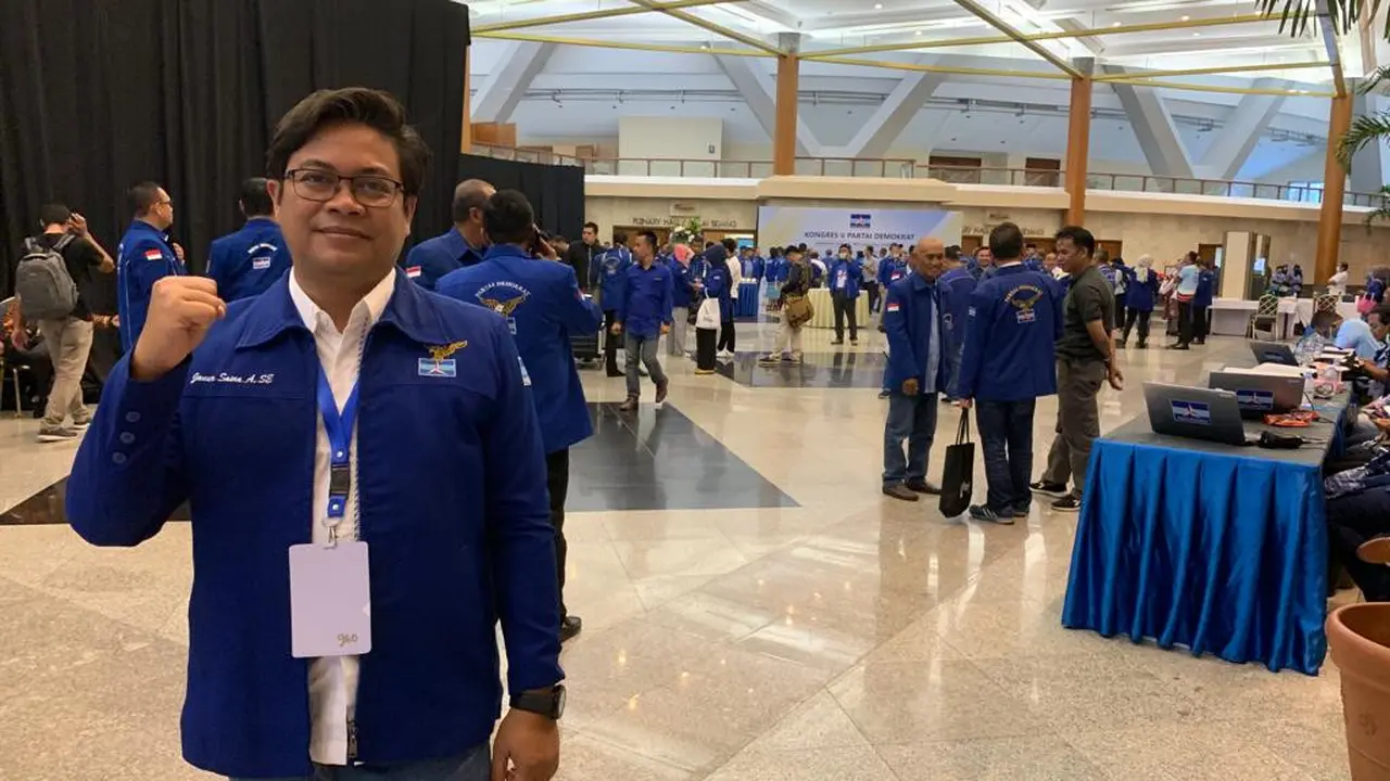 Ketua DPC Partai Demokrat (PD) Situbondo, Janur Sasra Ananda (Dian Kurniawan/Liputan6.com)