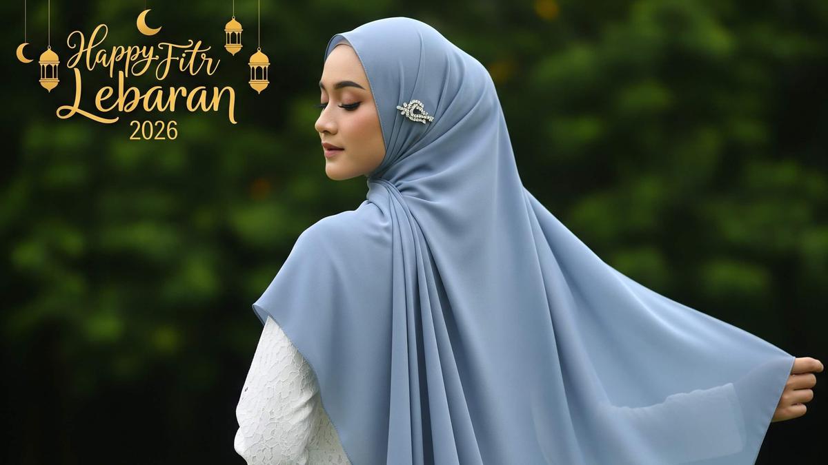 10 Model Jilbab untuk Lebaran 2026, Tampil Simpel Elegan dan Kekinian