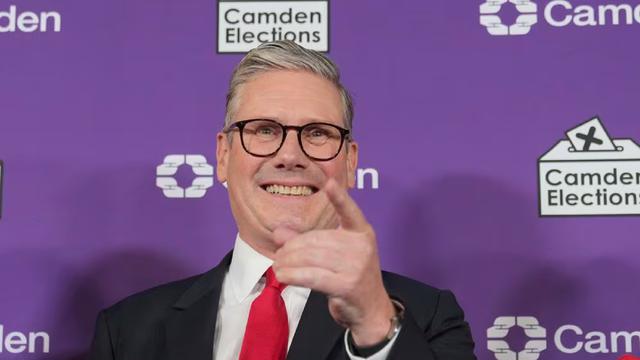 Pemimpin Partai Buruh Keir Starmer menang Pemilu Inggris 2024. (AP)