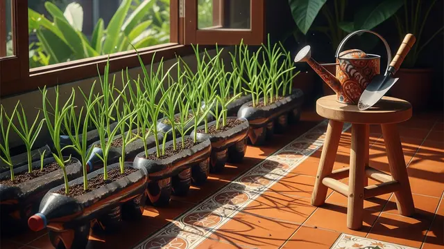 Cara Menanam Bawang Putih di Botol Plastik, Praktis untuk Pekarangan Sempit dan Mudah Dipanen