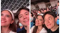 Nikmati konser Coldplay di Taiwan bersama, Audi Marissa dan Anthony Xie akui war tiketnya lebih gampang. Sumber: IG @audimarissa