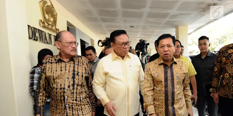 Dewan Pakar Partai Golkar Gelar Rapat Bareng Setya Novanto