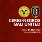 Piala AFC: Ceres Negros vs Bali United. (Bola.com/Dody Iryawan)