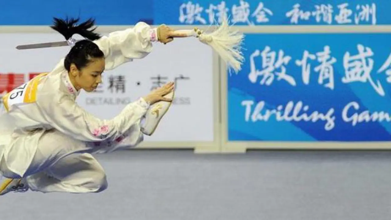 Atlet Wushu Lindswell Kwok