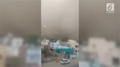 Badai pasir menghantam India Utara dan memakan korban 100 orang lebih tewas.