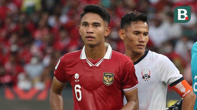 Pemain Timnas Indonesia Marselino Ferdinan