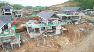 Update terbaru pembangunan rumah atau hunian bagi para menteri di Ibu Kota Nusantara (IKN), Kalimantan Timur selesai pada Juli 2024. (Dok Kementerian PUPR)