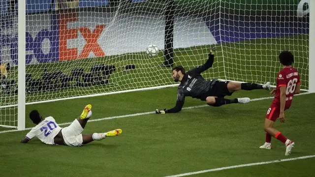 FOTO: Real Madrid Juara Liga Champions Usai Kalahkan Liverpool