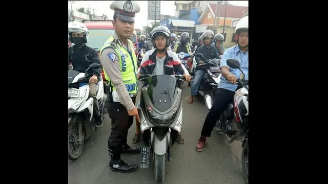 Plat Nomor Tidak Sesuai Tempat