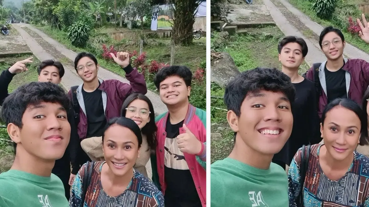 Saskia Chadwick, Kiesha Alvaro dan sejumlah pemain Dari Jendela SMP kembali syuting