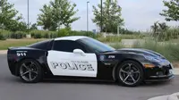 Chevrolet Corvette jadi mobil patroli Texas, Amerikan Serikat, mereka menjulukinya dengan sebutan ‘Coptimus Prime’. (Carscoops)