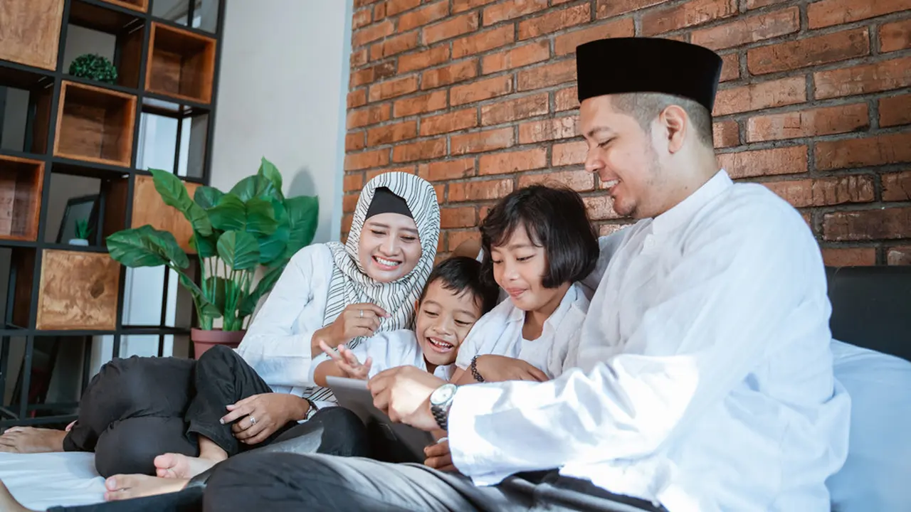 ibu dan anak hijab