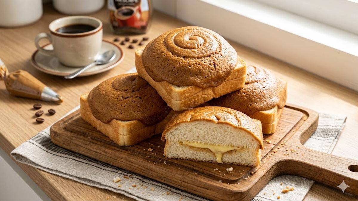 Resep Coffee Bun Roti Tawar, Kreasi Praktis Empuk dan Harum