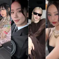 Adu Gaya Empat Member Blackpink di Paris Fashion Week. [Instagram]