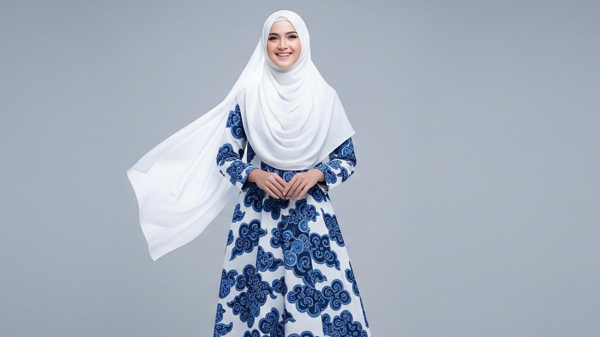 10 Model Baju Batik Elegan dan Mewah untuk Gamis, Aura Cantik Makin Terpancar