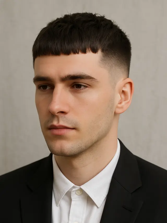 Model Cukur Rambut Pria Dua Jari (Image by ChatGPT)
