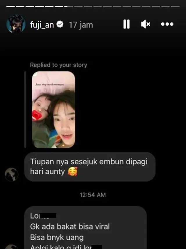 Fuji Dihantui Haters