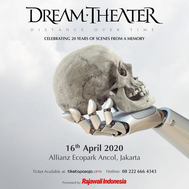 Konser Dream Theater Diundur (Instagram/ rajawaliindonesia)