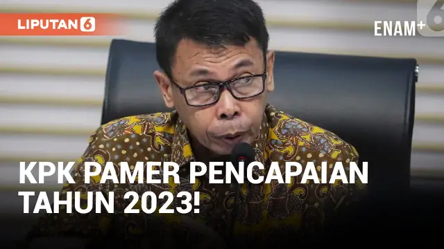 KPK Paparkan Kinerja Sepanjang Tahun 2023
