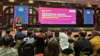 Menteri Pendayagunaan Aparatur Negara dan Reformasi Birokrasi (PAN RB) Abdullah Azwar Anas dalam Rapat Koordinasi Nasional Persiapan Pengadaan ASN 2024, di Hotel Bidakara, Jakarta, Kamis (14/3/2024). (Arief/Liputan6.com)