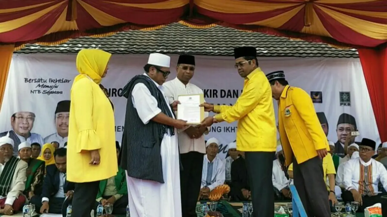 DPP Golkar usung Suhaili-Muhammad Amin jadi Cagub-Cawagub NTB