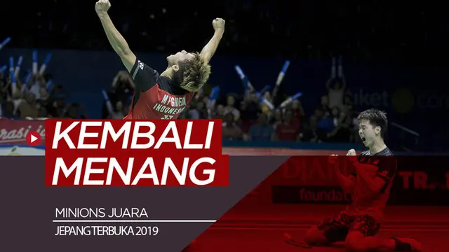 Berita video Kevin Sanjaya / Marcus Gideon kembali mengalahkan The Daddies, Mohammad Ahsan / Hendra Setiawan pada partai final dan kali ini di Jepang Terbuka 2019, Minggu (28/7/2019).