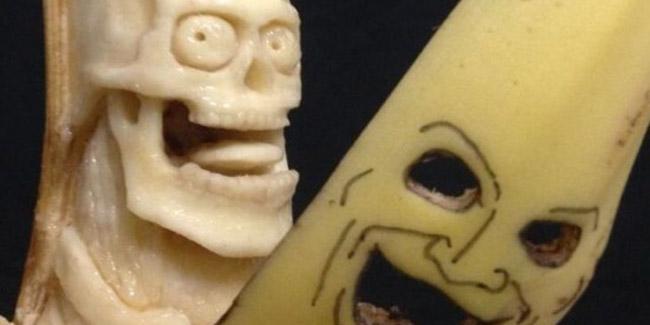 Pisang ukir buatan Yamada | (c) Kotaku