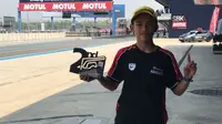 Pebalap Astra Honda Racing Team, Mario Suryo Aji. (Instagram/AHRT)