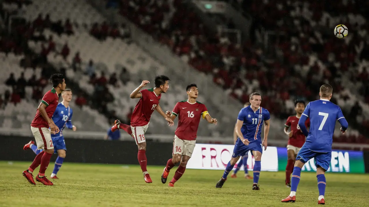 Timnas Indonesia vs Islandia