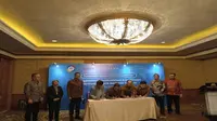 Penandatanganan MoU pengembangan ekosistem kendaraan listrik, Selasa (28/3/2023). (Foto: Liputan6.com/Elga N)