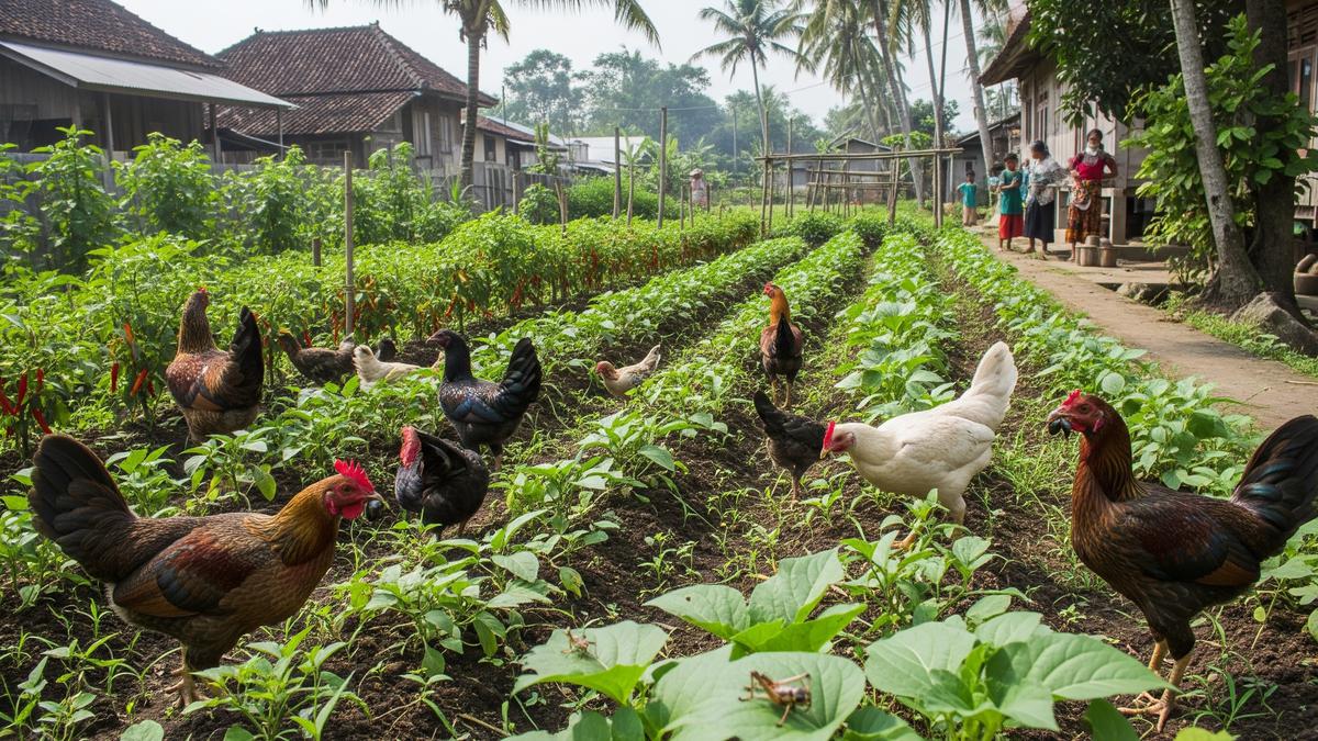 3 Cara Manfaatkan Ayam untuk Pengendalian Hama di Kebun, Ini Ras Terbaiknya
